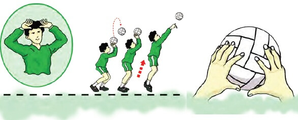 teknik passing bola voli