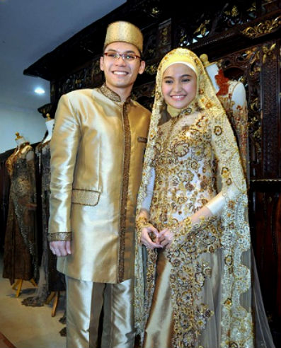 Baju Pernikahan Adat  Jawa Muslim Galeri Mukena Terbaru